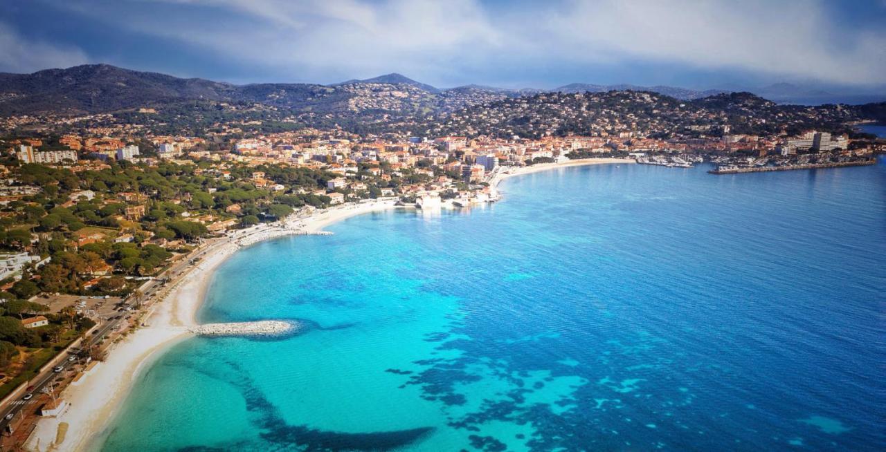 Superbe Vue Mer A Sainte Maxime T2 Climatise Exterior photo